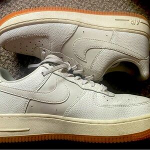 Air Force 1s, Size 7.5, Cream Tanish color